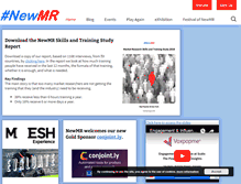 Tablet Screenshot of newmr.org